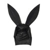 ABWL Black Latex Bunny Mask for Women,Handmade Rubber Hooded Masks