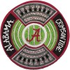 Magnolia Lane 20251 Alabama Round Stadium Platter, 13.5-inch Diameter
