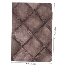 FUNOMOCYA Monthly Budget Planner Notebook Aesthetic Undated Financial Organizer Weekly and Daily Calendar Small Leather Agenda for Teachers and Students Expense Tracker Journal