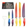 Drowcook Juego De Cuchillos Antiadherentes Multicolor