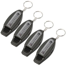 Hiking with Compass | Multifunctional Loud Safety with Compass and Thermometer, Survival Tool for Kayaking, Hiking, Camping, Climbing,