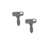 2 Replacement Keys for Club Car Golf Carts 1984 &