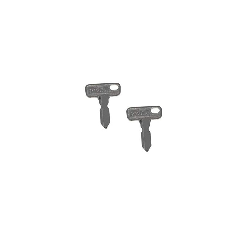 2 Replacement Keys for Club Car Golf Carts 1984 &