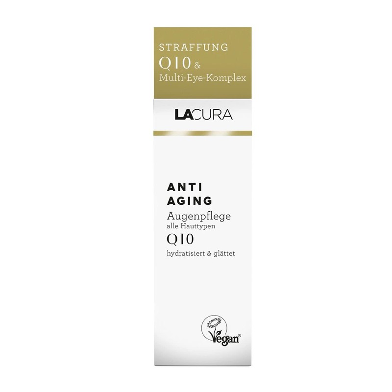 Lacura Anti-Ageing Eye Care with Q10 Reduces Wrinkle Depth Reduces