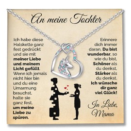 SOFIA FERRER Girls Gifts 7, 8, 9, 10, 11, 12 Years, Unicorn Necklace Silver 925, Gift Girl 8 Years Birthday, Mother Daughter Chain, School Gifts for 10 Year Old Girls, Sterling Silver