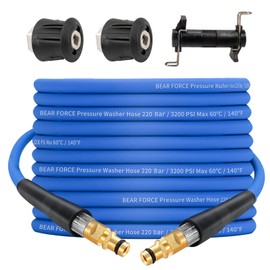 Pressure Washer Replacement Hose Super Flexible Hose 32ft, 3200 PSI Kink Resistant Hose for Kärcher K Series Washer, for Karcher K2-K7, Click Type Plug Quick Connector Accessories Extension Clean Pipe