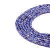 BEADIA - abalorio espaciadoras de sodalita azul natural para abalorios