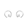 SOFIA MILANI - Women's Earrings 925 Silver - with Zirconia