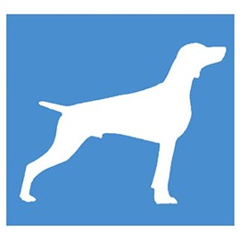 Weimaraner K757 6 inch Sticker Dog Decal