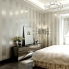 Q QIHANG DAWEI Vertical Stripes Non-Woven Wallpaper Roll for Living
