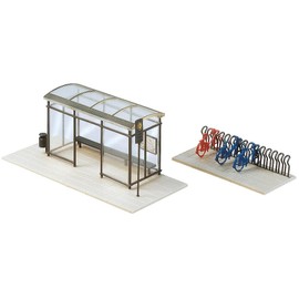 Faller 180553 Modern Bus Shelter Scenery and Accessories
