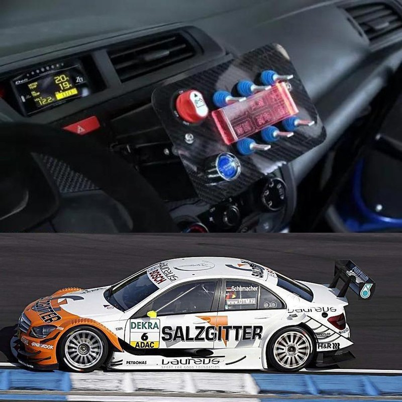 DC 12V 50A Blue Auto Car Start Engine Button Light