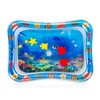 Water Play Mat, 7 Upgrade [ New] Inflatable Infant Baby