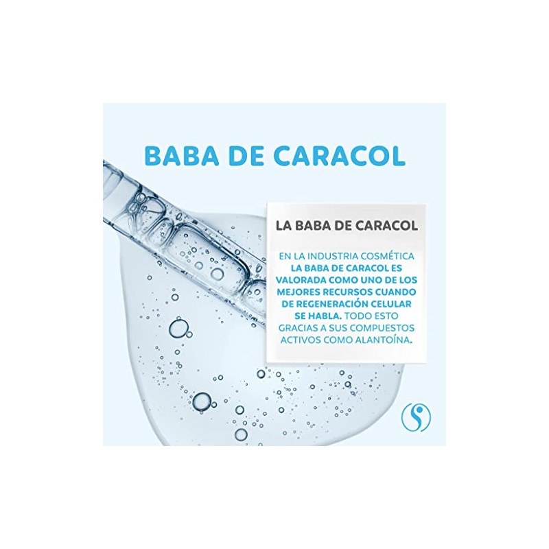 Crema Baba Caracol Facial Regeneradora Piel Desvanece Cicatrices Líneas Expresión