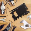 Multi-Tool Wallet Essential 18 in 1 Stainless Steel Card, for