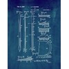 Ski Patent Print Midnight Blue (24" x 36") M12236