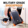 Silicon Power Armor A30 2TB Rugged External Hard Drive, Military-Grade
