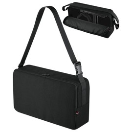 TXEsign Guitar Stands Carrying Case for Basics Guitar Folding A-shape Frame Stand with Shoulder Strap Storage Bag Protective Dust Case for Gigging