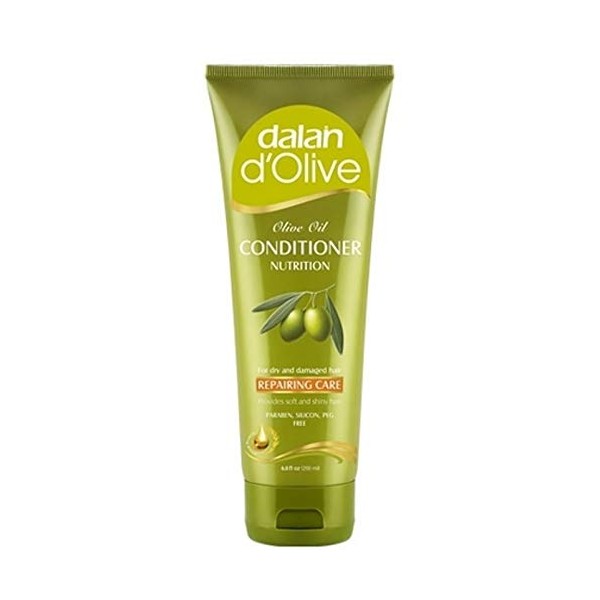 3 x Dalan d'Olive Repair Care Conditioner for Dry/Damaged Hair - 200 ml