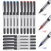 15 Pack Rollerball Pens, 0.5mm Liquid Ink Pens Gel Ink