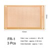 sourcing map 9x15cm Single Sided Stripboard Universal Paper Printed Circuit