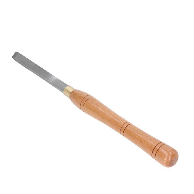 Skew Chisel HSS Lathe Turning Tool Ergonomic Beech Handle Lathe