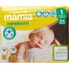 T Mamia Newborn Nappies, Size 1, 2 x Packs of