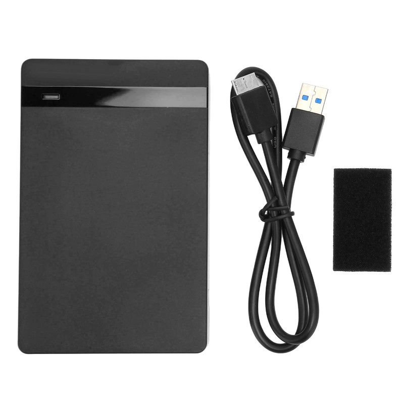 2.5in Hard Drive Enclosure USB3.0 Plug and Play Mobile HDD