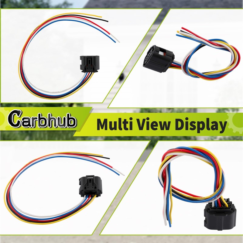 Carbhub Air Flow Sensor Meter MAF Harness Connector Plug Fit