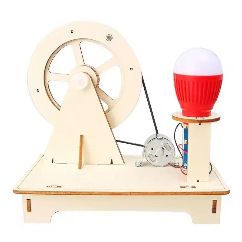 Hand Crank Generator Science Kit for STEM Learning – DIY