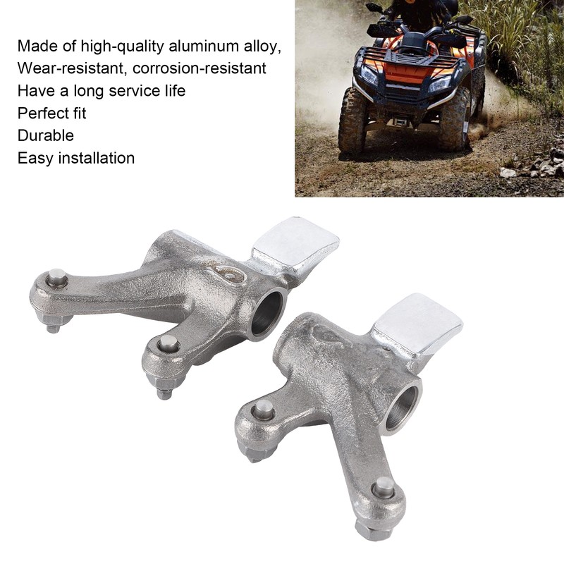 2pcs Valve Rocker Arms Intake and Exhaust AllTerrain Vehicle for