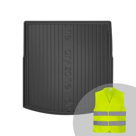 FROGUM DryZone Rubber Mat, All-Year Practical Car Boot Mat, Boot Liner, Suitable for Suzuki Swace from 2020, for Toyota Corolla XII from 2018, High Edge, Robust and Durable