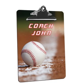 Alterd Industries Softball Coach Gift - Softball Coach Clipboard gifts Baseball Basketball Softball Football Volleyball Wrestling Cross Country Track Swimming Accessories Coaching Sports (Softball)