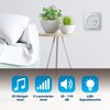 Eaxus® Wireless Doorbell, 52 Melodies, LED Display, IP56 Waterproof, for