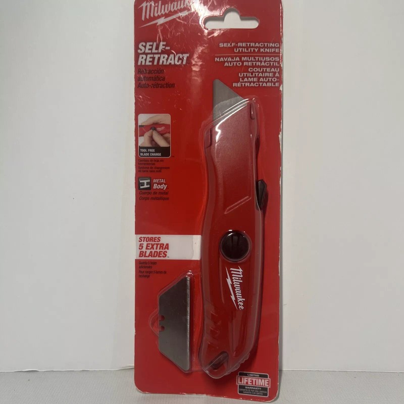 Milwaukee Utility Knife Self Retracting 48-22-1512