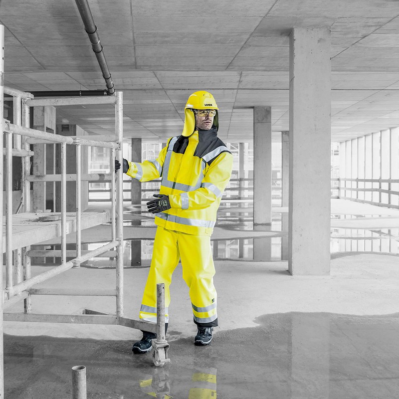 Uvex Pheos S-KR Safety Helmet - Construction Helmet with 4-Point