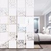 12+4PCS KEIBIKEIDI Hanging Room Divider Screens Made of Environmentally PVC,