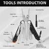 HANSHI Multitool Pliers, 22-in-1 YG10 Tungsten Steel Multi Tool with