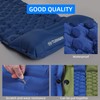 TurnWay Waterproof Lightweight Camping Sleeping Pad Foot Press Inflatable Pad