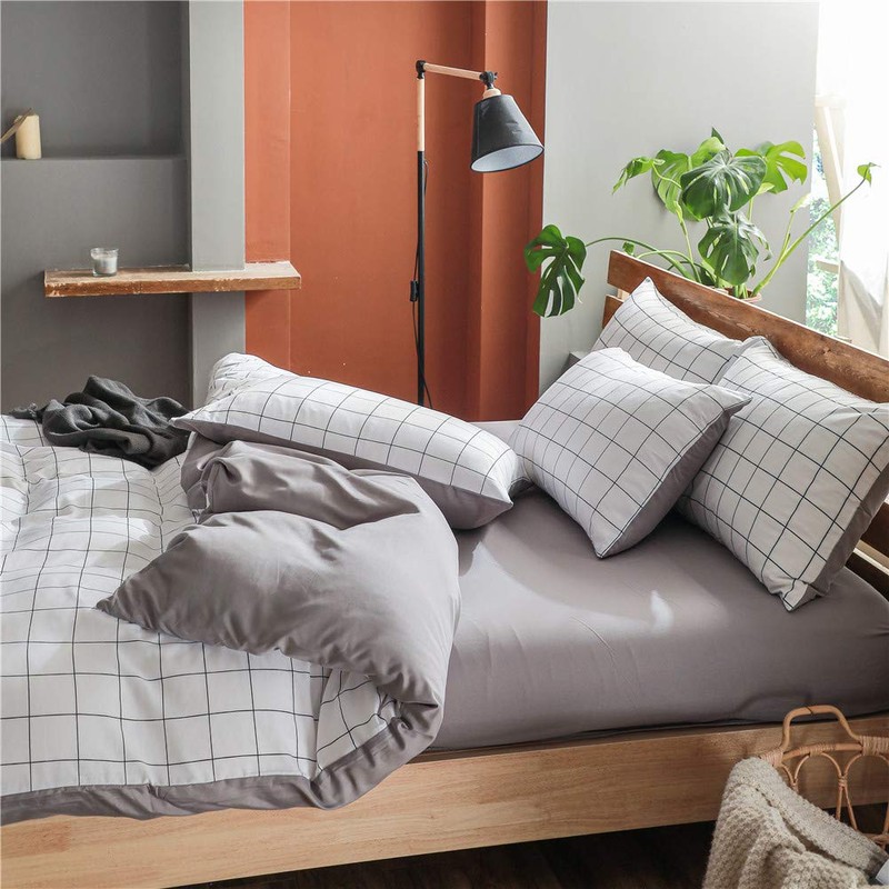 NSNLGSGC Duvet Cover, 3-Piece Set, Single, Futon Cover, Bed Cover,