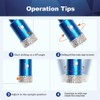 Dry Diamond Core Drill Bit,BRSCHNITT 4 Inch 100mm Diamond Hole