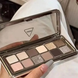 Paleta De Sombras De Ojos De Moda De 12 Colores