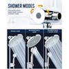 High Pressure 8" Rainfall Shower Head and Handheld Shower Heads