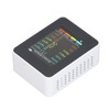 CO2 Detector, CO2-TVOC-HCHO-PM2.5-PM10 Sensor Meter with Backlit LCD Screen, Temperature