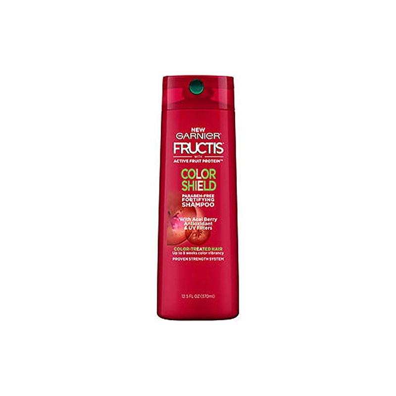Garnier Fructis Color Shield Shampoo, Fortifying Shampoo for Color Treated