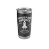 Aerospace Engineer Space Shuttle Satellite Universe Stainless Steel Insulated Tumbler
