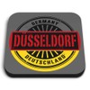 1 x Square MDF Fridge Magnet - Dusseldorf Germany Deutschland