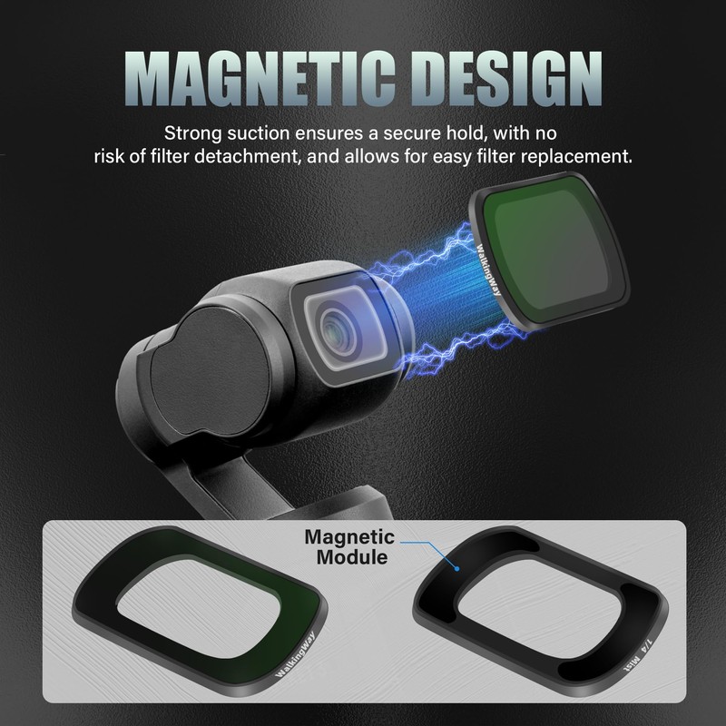 Walking Way Black Mist Filter 1/4 for OSMO Pocket 3