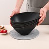 LOVYANXUE Bamboo Fiber Salad Bowls, 4 Packs Compostable 33 Ounce