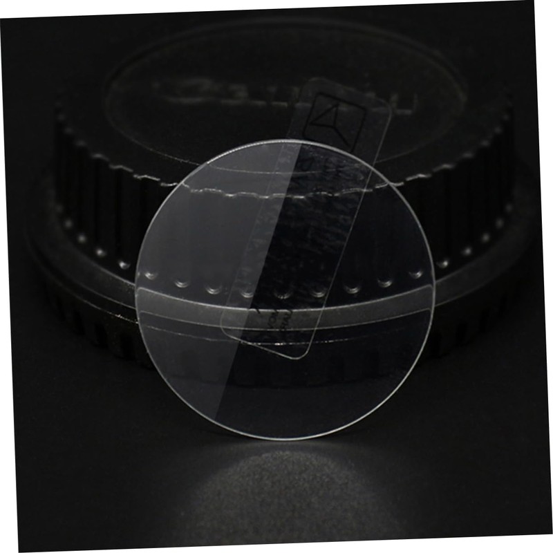 Gatuida 5pcs Round Watch Screen Film Tempered Glass for 3